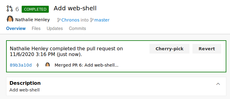 Pull-request merged